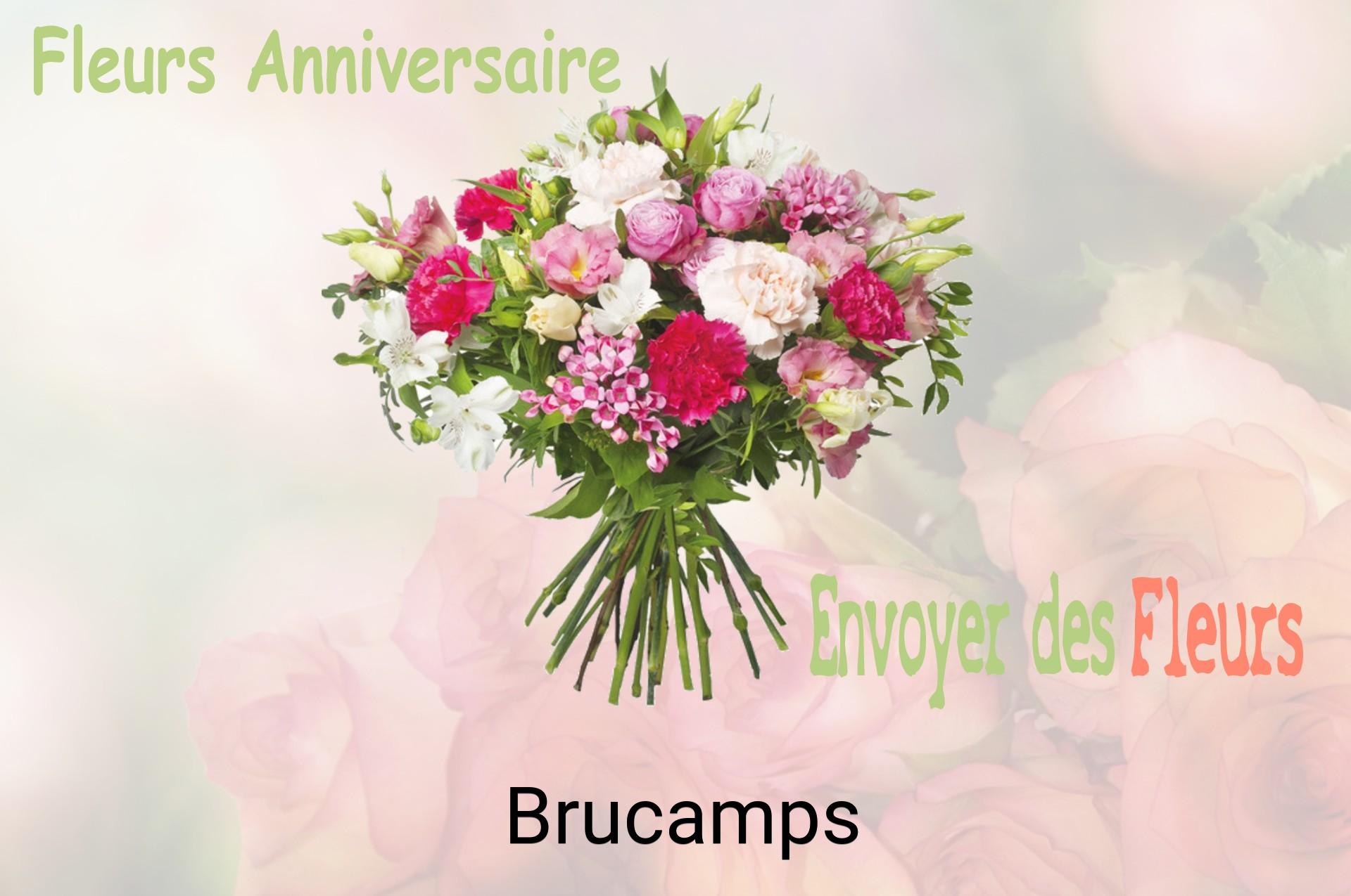 Bouquet de fleurs d’anniversaire livré à Brucamps